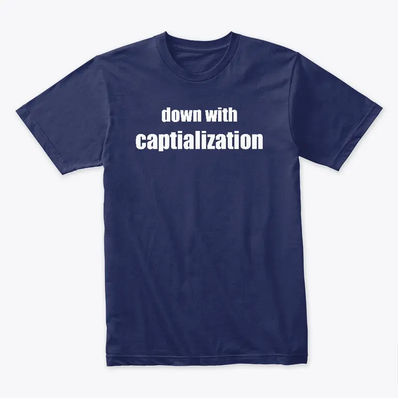 down with capitalization